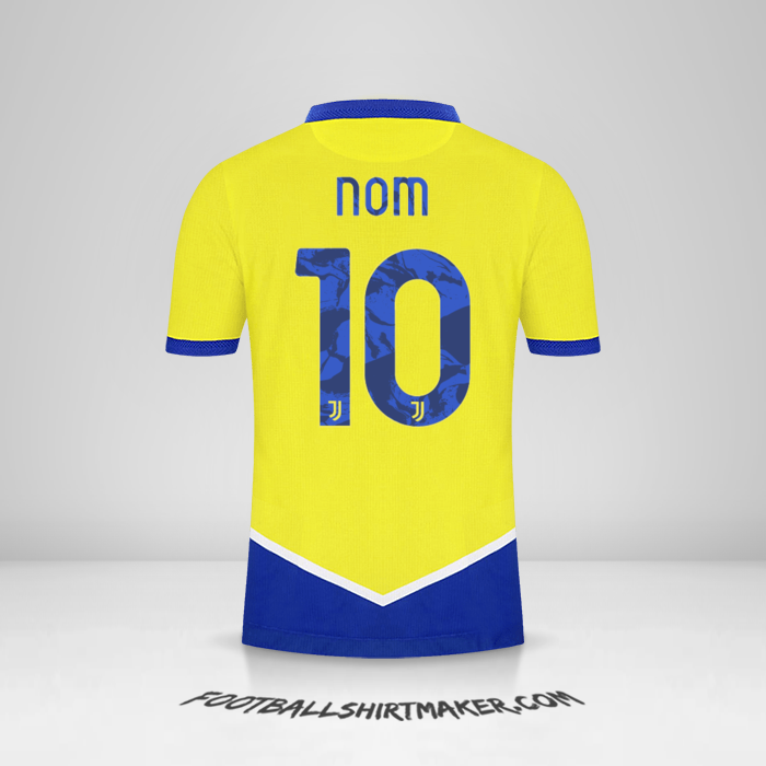 Maillot Juventus FC Cup 2021/2022 Troisième -  nom - 10