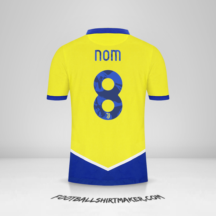 Maillot Juventus FC Cup 2021/2022 Troisième -  nom - 8