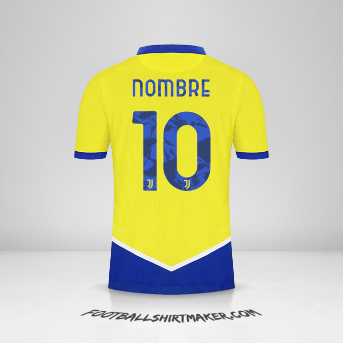 Camiseta Juventus FC Cup 2021/2022 Tercera -  nombre - 10