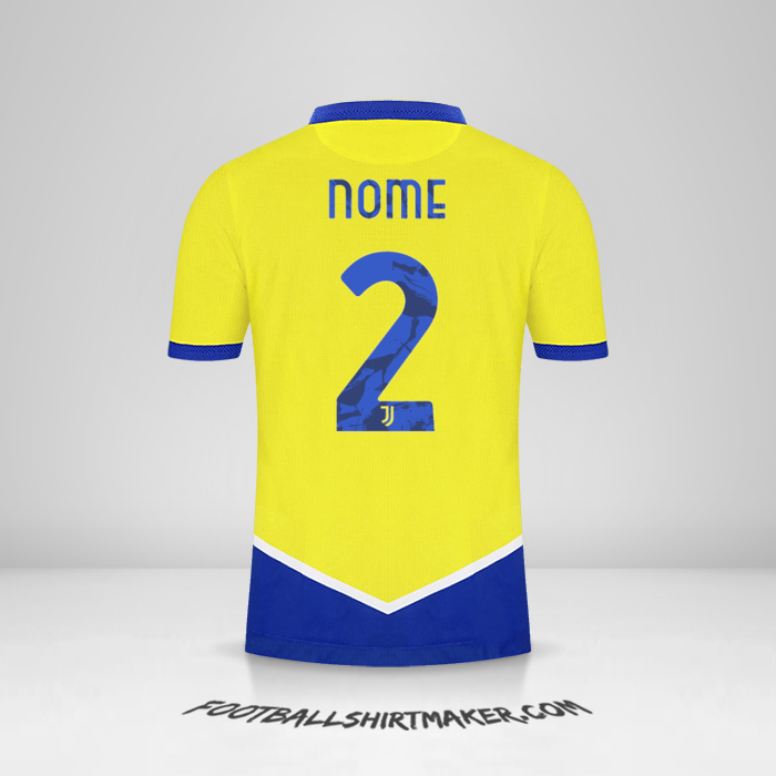 Maglia Juventus FC Cup 2021/2022 Terza -  nome - 2
