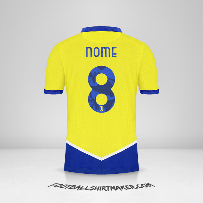 Camisa Juventus FC Cup 2021/2022 Terceira -  nome - 8