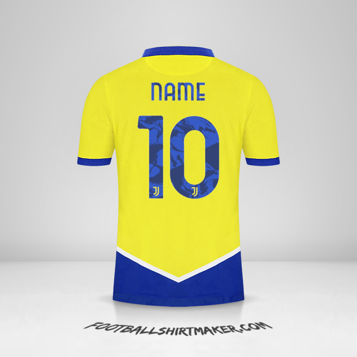 Jersey Juventus FC Cup 2021/2022 Third -  name - 10
