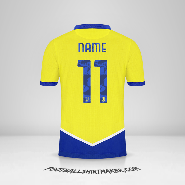 Shirt Juventus FC Cup 2021/2022 Third -  name - 11