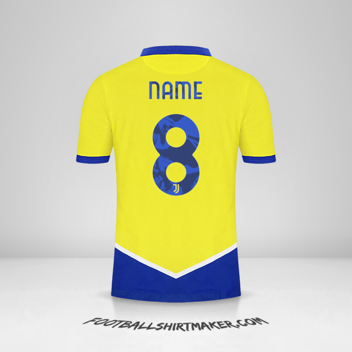 Jersey Juventus FC Cup 2021/2022 Third -  name - 8