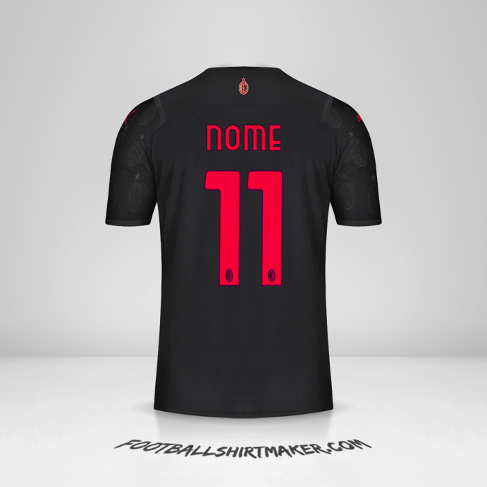 Maglia AC Milan 2021/2022 Terza -  nome - 11