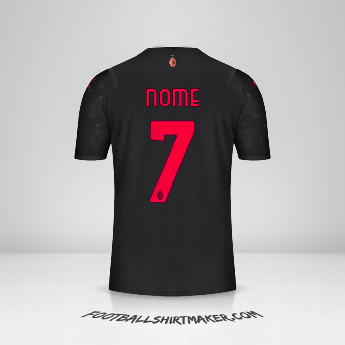 Maglia AC Milan 2021/2022 Terza -  nome - 7