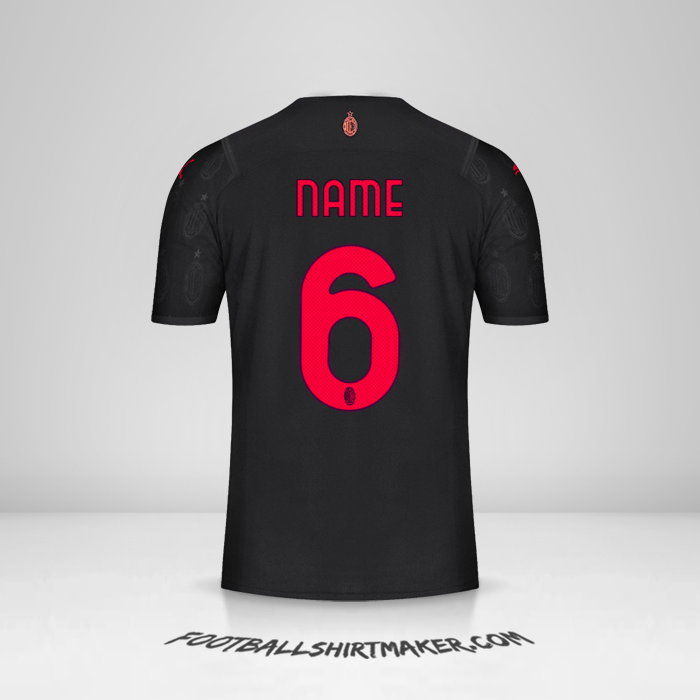 Trikot AC Milan 2021/2022 Dritte -  name - 6