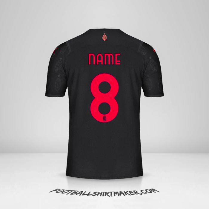Shirt AC Milan 2021/2022 Third -  name - 8