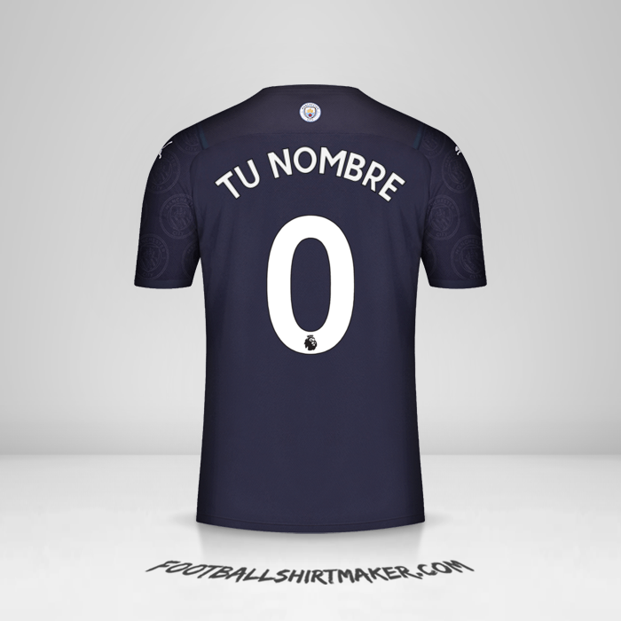 Jersey Manchester City 2021/2022 III -  tu nombre - 0