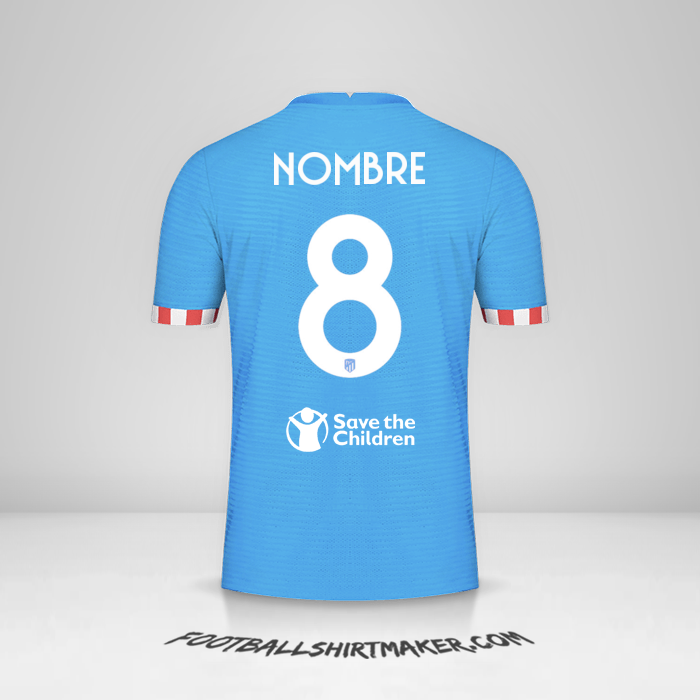 Jersey Atletico Madrid Cup 2021/2022 Tercera -  nombre - 8