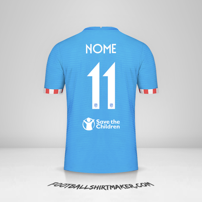 Maglia Atletico Madrid Cup 2021/2022 Terza -  nome - 11