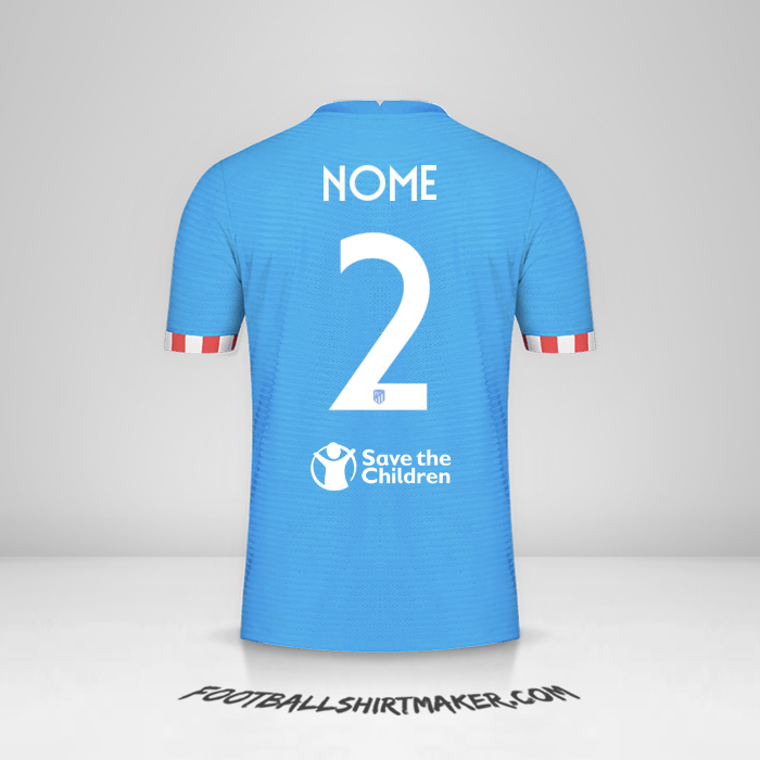 Camisa Atletico Madrid Cup 2021/2022 Terceira -  nome - 2
