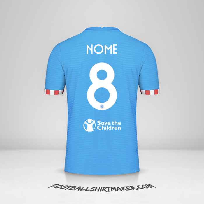 Maglia Atletico Madrid Cup 2021/2022 Terza -  nome - 8