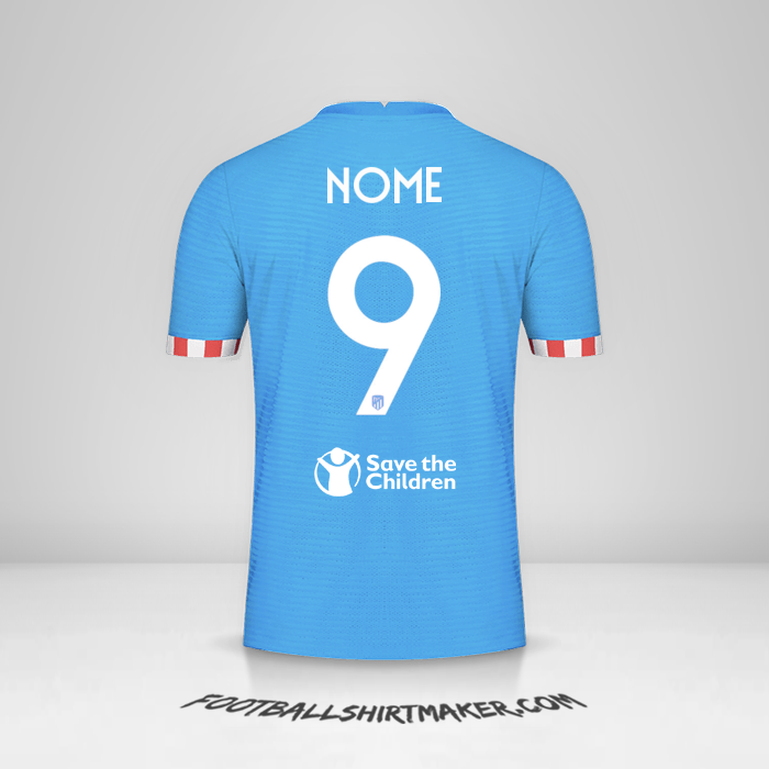 Maglia Atletico Madrid Cup 2021/2022 Terza -  nome - 9