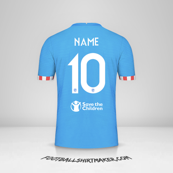 Shirt Atletico Madrid Cup 2021/2022 Third -  name - 10