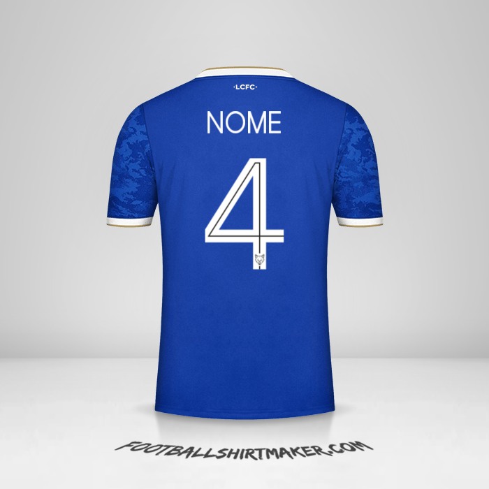 Maglia Leicester City FC Cup 2021/2022 -  nome - 4