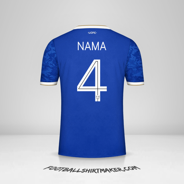 Jersey Leicester City FC Cup 2021/2022 -  nama - 4