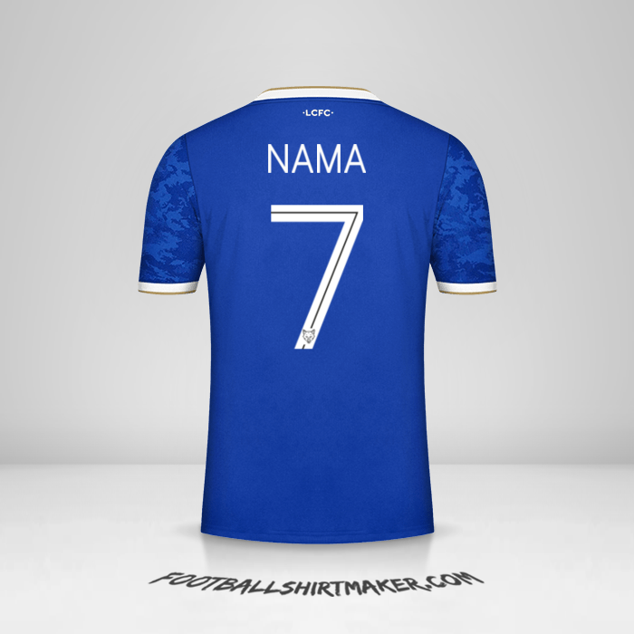 Jersey Leicester City FC Cup 2021/2022 -  nama - 7