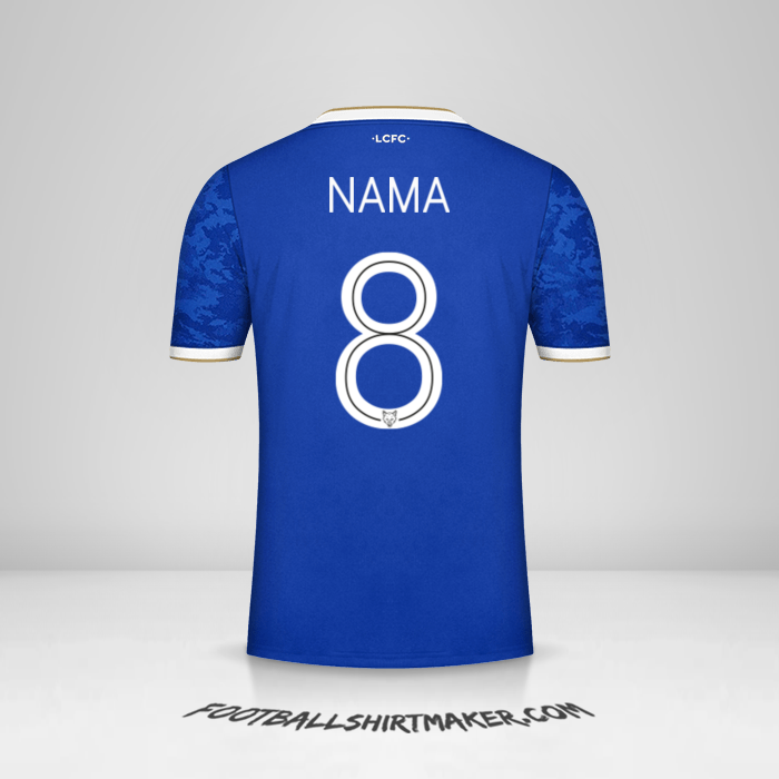 Jersey Leicester City FC Cup 2021/2022 -  nama - 8
