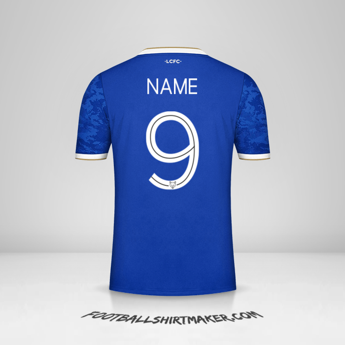 Jersey Leicester City FC Cup 2021/2022 -  name - 9