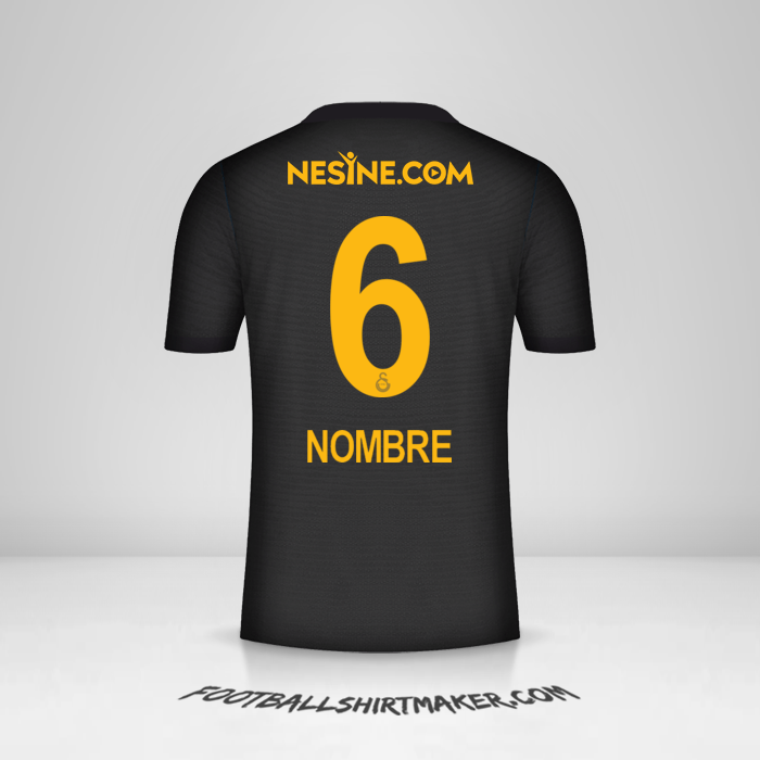 Jersey Galatasaray SK 2021/2022 Visita -  nombre - 6