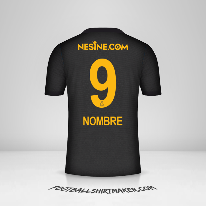 Jersey Galatasaray SK 2021/2022 Visita -  nombre - 9