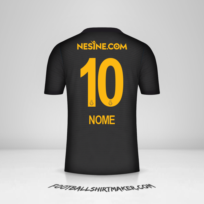 Maglia Galatasaray SK 2021/2022 Seconda -  nome - 10