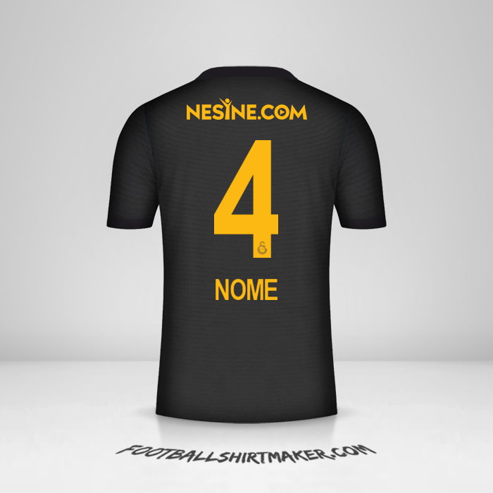 Maglia Galatasaray SK 2021/2022 Seconda -  nome - 4