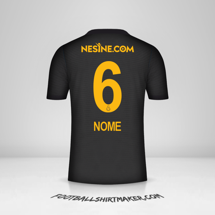 Maglia Galatasaray SK 2021/2022 Seconda -  nome - 6
