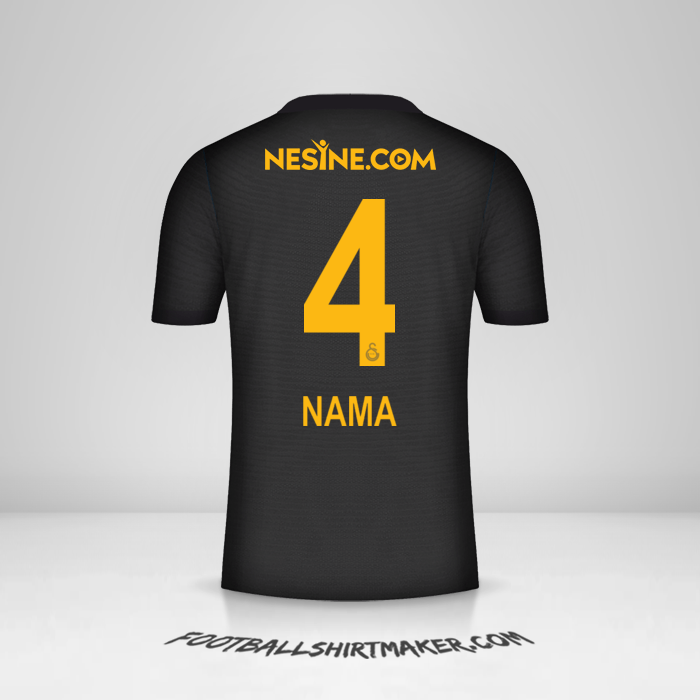 Jersey Galatasaray SK 2021/2022 Alternatif -  nama - 4