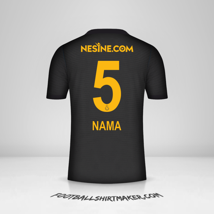 Jersey Galatasaray SK 2021/2022 Alternatif -  nama - 5