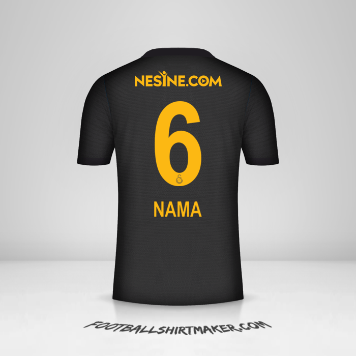 Jersey Galatasaray SK 2021/2022 Alternatif -  nama - 6