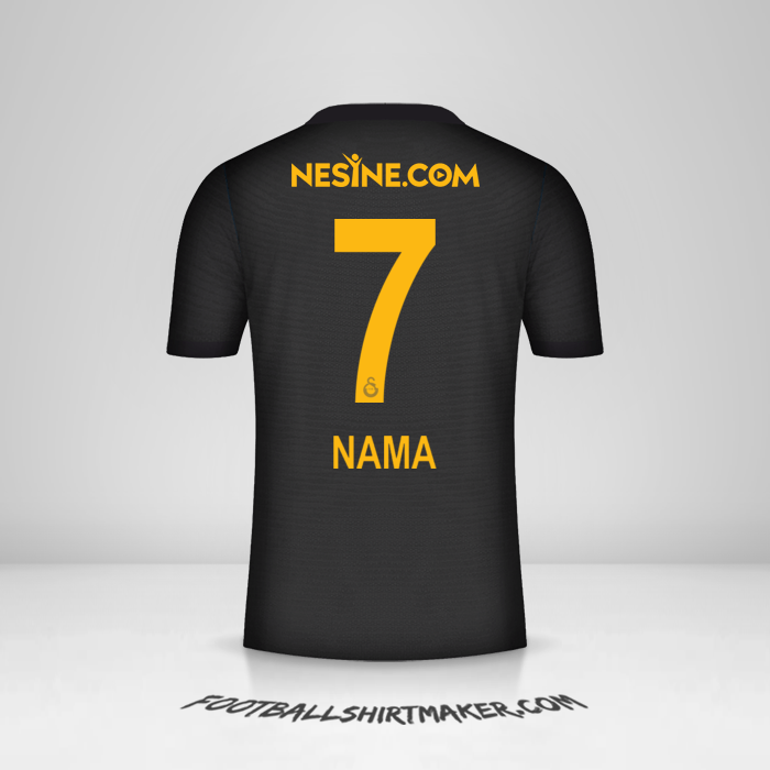 Jersey Galatasaray SK 2021/2022 Alternatif -  nama - 7