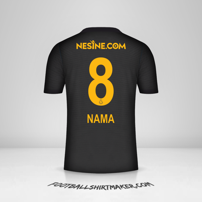 Jersey Galatasaray SK 2021/2022 Alternatif -  nama - 8