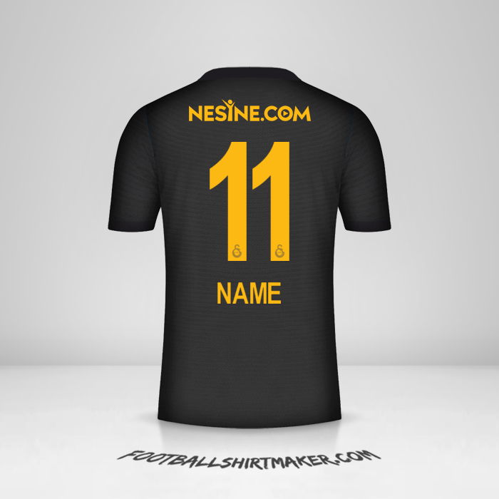 Trikot Galatasaray SK 2021/2022 Auswärts -  name - 11