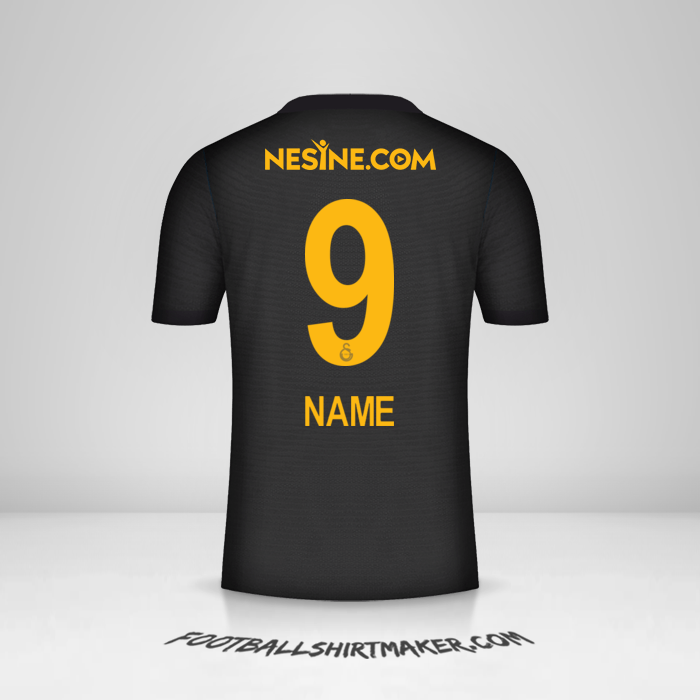 Jersey Galatasaray SK 2021/2022 Away -  name - 9