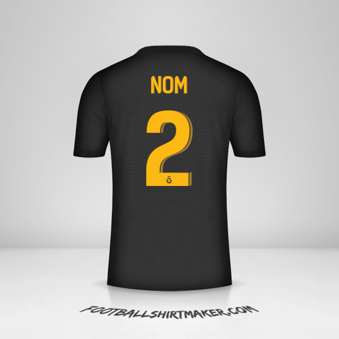 Maillot Galatasaray SK Cup 2021/2022 Extérieur -  nom - 2