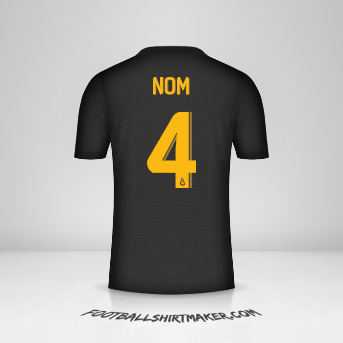 Maillot Galatasaray SK Cup 2021/2022 Extérieur -  nom - 4