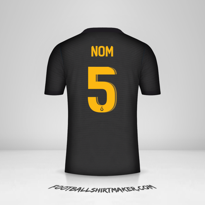 Maillot Galatasaray SK Cup 2021/2022 Extérieur -  nom - 5