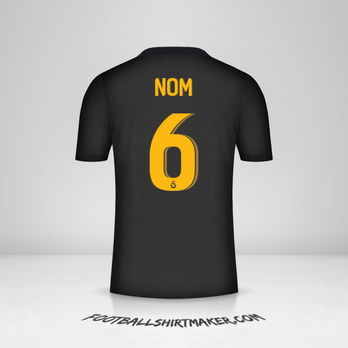 Maillot Galatasaray SK Cup 2021/2022 Extérieur -  nom - 6