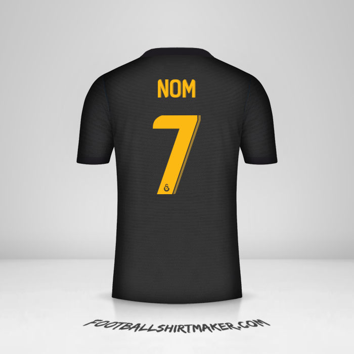 Maillot Galatasaray SK Cup 2021/2022 Extérieur -  nom - 7