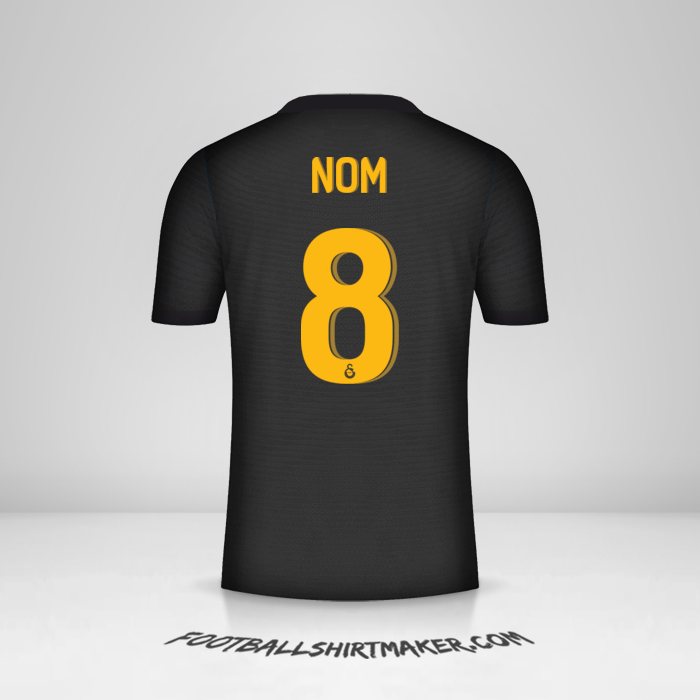 Maillot Galatasaray SK Cup 2021/2022 Extérieur -  nom - 8