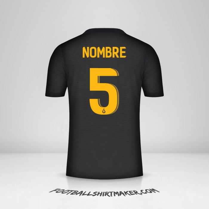 Camiseta Galatasaray SK Cup 2021/2022 Visita -  nombre - 5