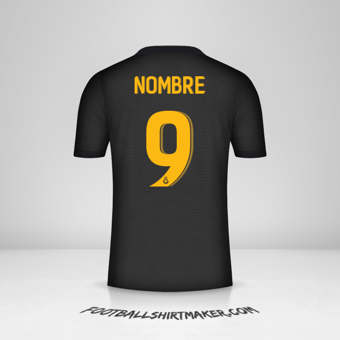 Jersey Galatasaray SK Cup 2021/2022 Visita -  nombre - 9