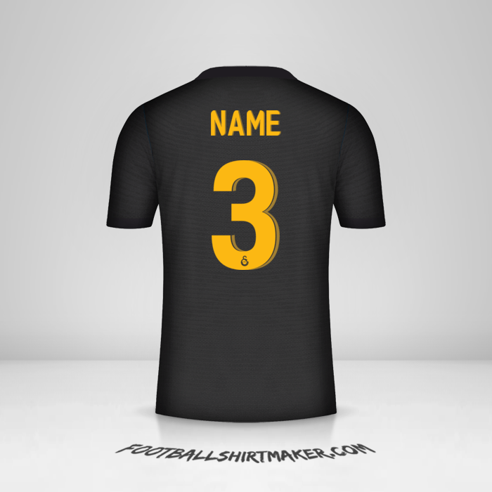 Trikot Galatasaray SK Cup 2021/2022 Auswärts -  name - 3