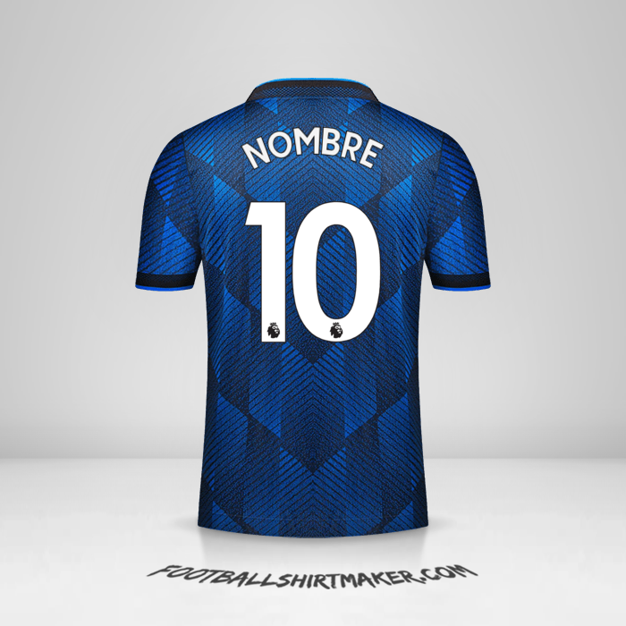 Camiseta Manchester United 2021/2022 Tercera -  nombre - 10