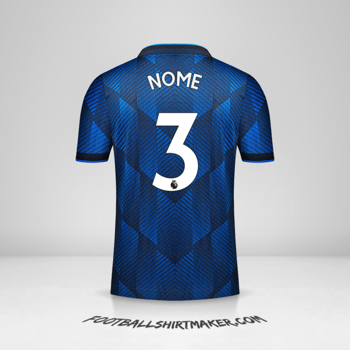 Maglia Manchester United 2021/2022 Terza -  nome - 3