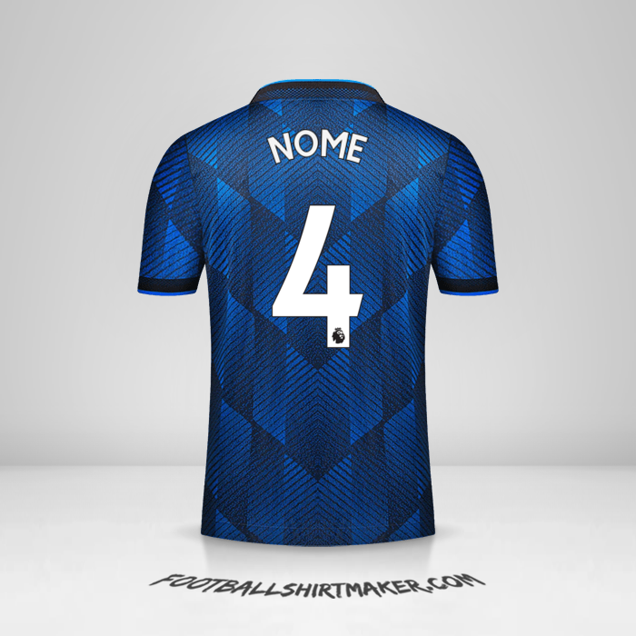 Maglia Manchester United 2021/2022 Terza -  nome - 4