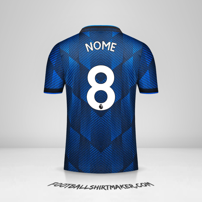 Maglia Manchester United 2021/2022 Terza -  nome - 8