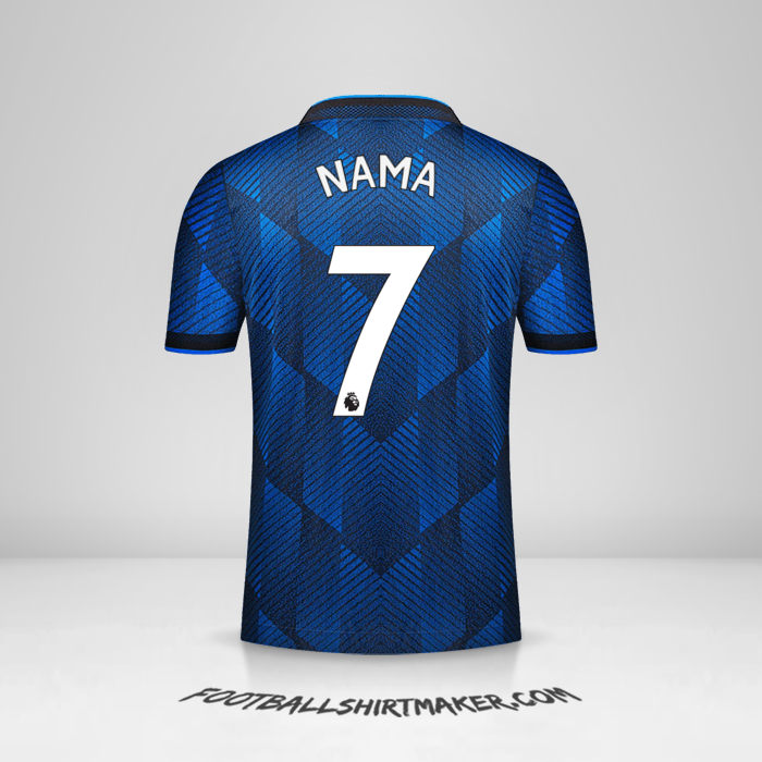 Jersey Manchester United 2021/2022 Ketiga -  nama - 7